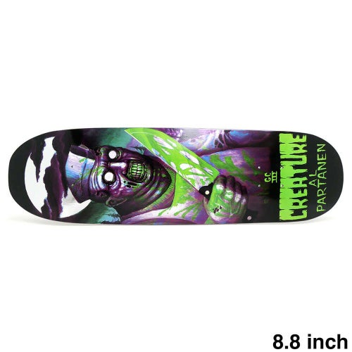 CREATURE DECK クリーチャー デッキ AL PARTANEN FEEDING TIME XX 8.8 スケートボード スケボー 1