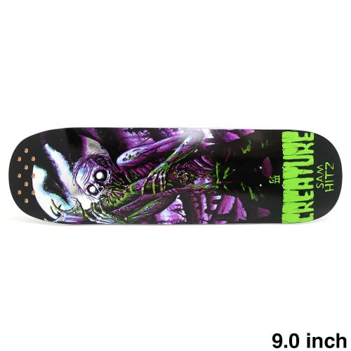 CREATURE DECK クリーチャー デッキ SAM HITZ FEEDING TIME XX 9.0 スケートボード スケボー 1
