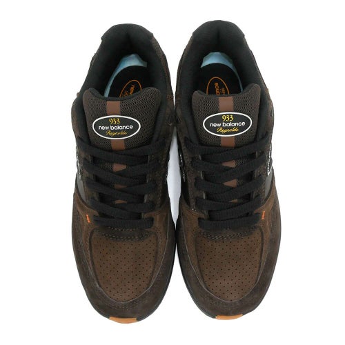 NEW BALANCE NUMERIC SHOES ニューバランス ヌメリック シューズ スニーカー ANDREW REYNOLDS 933 NM933BAR BROWN/BLACK スケートボード スケボー 2