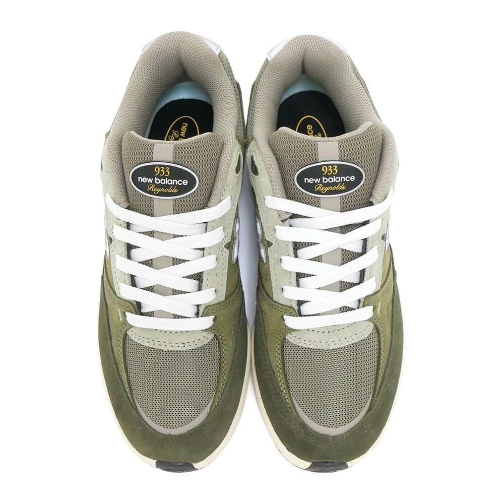 NEW BALANCE NUMERIC SHOES ニューバランス ヌメリック シューズ スニーカー ANDREW REYNOLDS 933 NM933JKL DARK OLIVE スケートボード スケボー 2