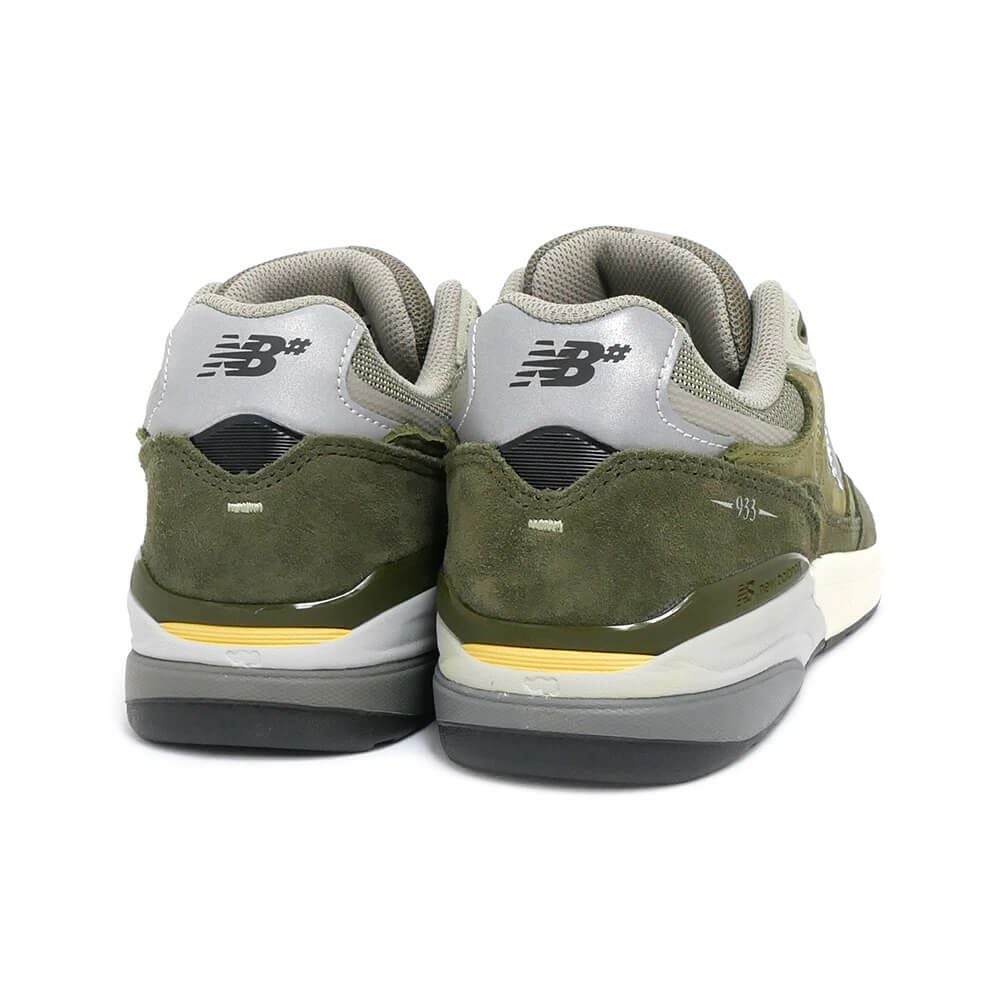 NEW BALANCE NUMERIC SHOES ニューバランス ヌメリック シューズ スニーカー ANDREW REYNOLDS 933 NM933JKL DARK OLIVE スケートボード スケボー 3