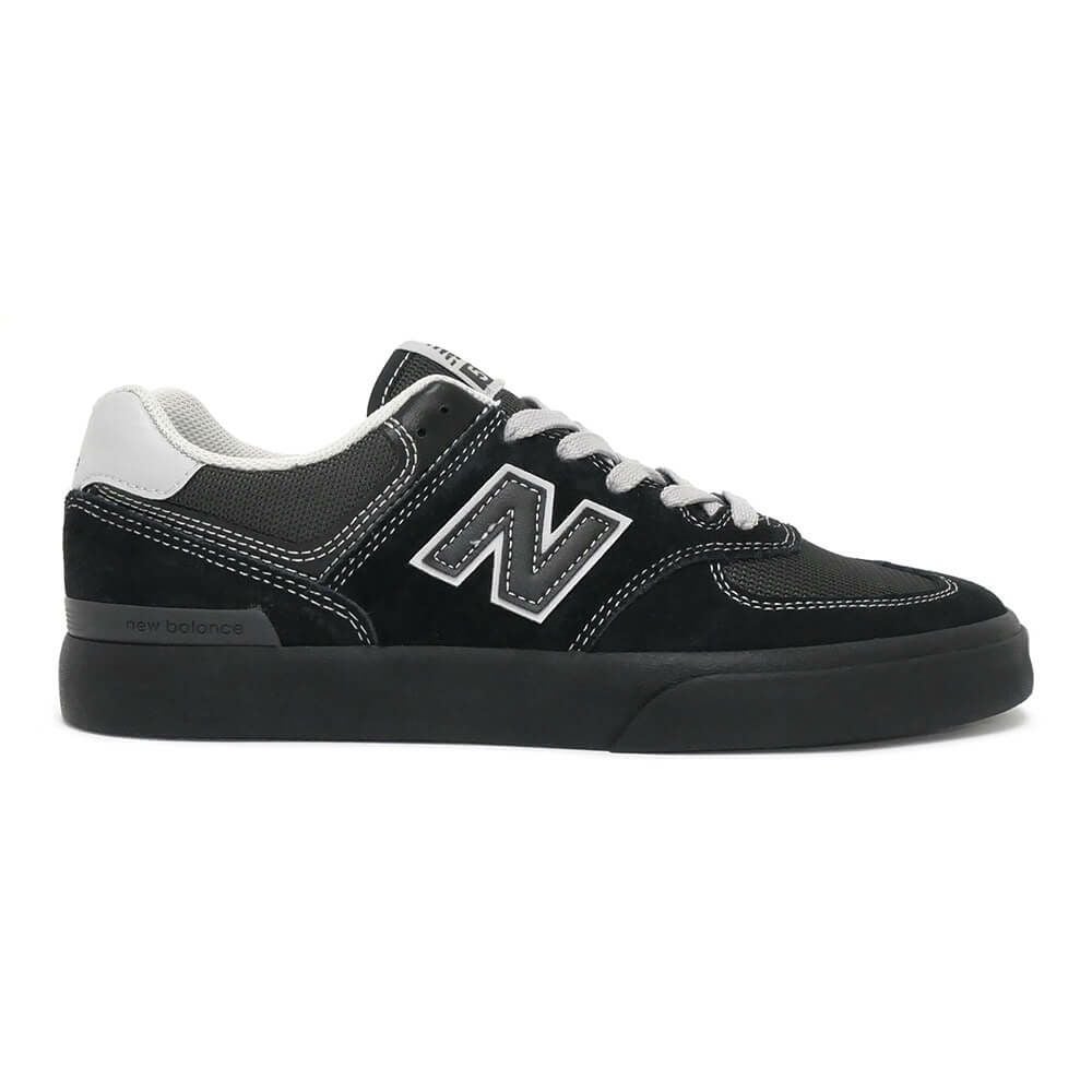 NEW BALANCE NUMERIC SHOES ニューバランス ヌメリック シューズ スニーカー 574 VULC NM574VBB BLACK/GREY/BLACK スケートボード スケボー 4