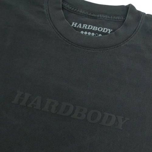 HARDBODY T-SHIRT ハードボディ Tシャツ CLASSIC LOGO GREY/BLACK スケートボード スケボー 1