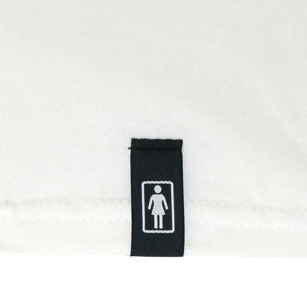 GIRL LONG SLEEVE ガール ロングスリーブTシャツ OG NATURALS WHITE スケートボード スケボー 2