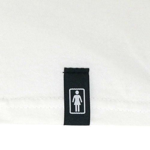 GIRL LONG SLEEVE ガール ロングスリーブTシャツ OG NATURALS WHITE スケートボード スケボー 2