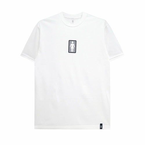 GIRL T-SHIRT ガール Tシャツ CLASSIC OG WHITE スケートボード スケボー 