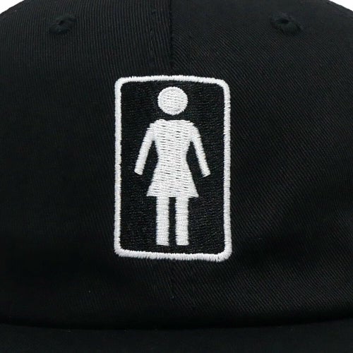 GIRL CAP ガール キャップ MO CLASSIC SNAPBACK BLACK スケートボード スケボー 4