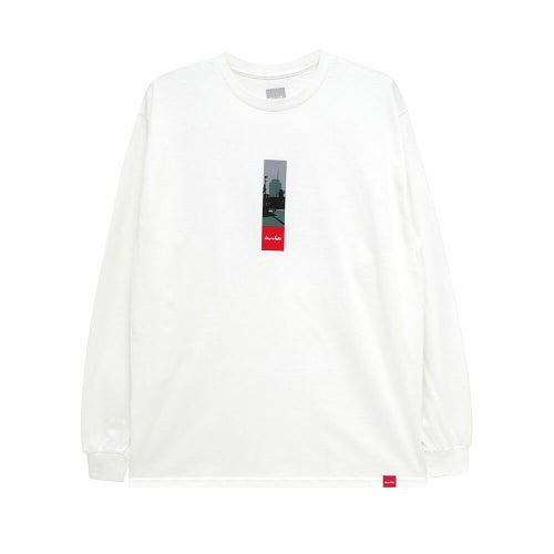 CHOCOLATE LONG SLEEVE チョコレート ロングスリーブTシャツ RETURN CITY WHITE スケートボード スケボー 
