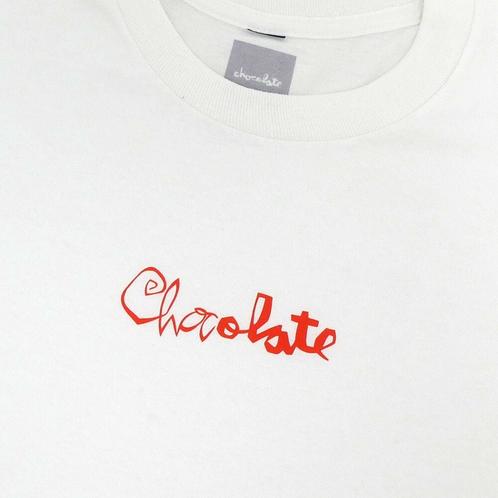 CHOCOLATE LONG SLEEVE チョコレート ロングスリーブTシャツ STRUNK WHITE スケートボード スケボー 1