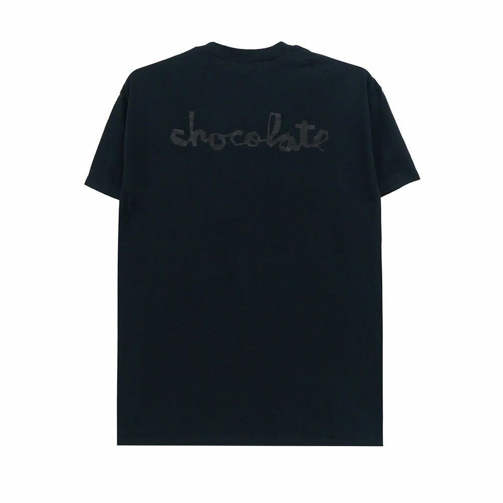 CHOCOLATE T-SHIRT チョコレート Tシャツ TONE BLACK スケートボード スケボー 