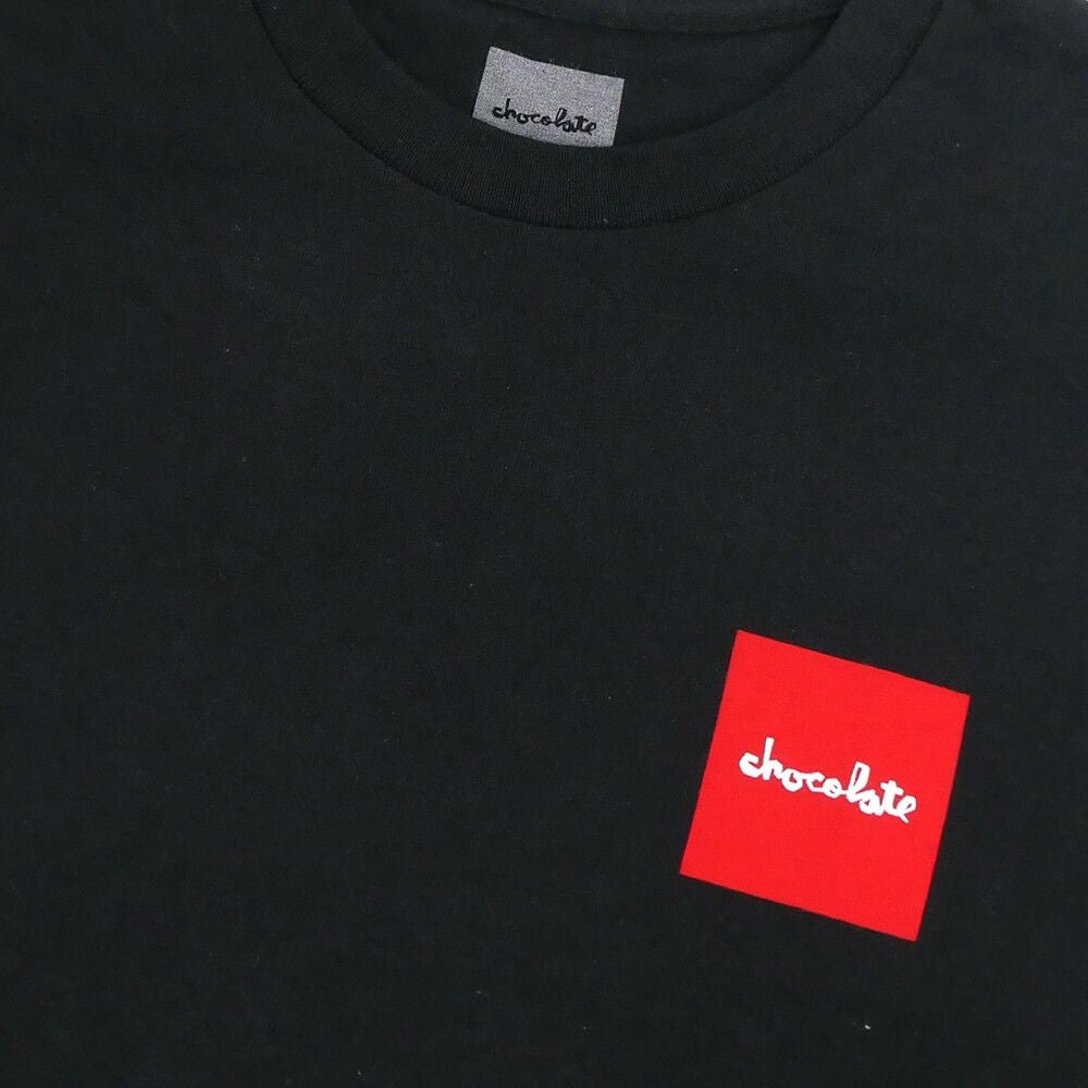 CHOCOLATE T-SHIRT チョコレート Tシャツ TONE BLACK スケートボード スケボー 2