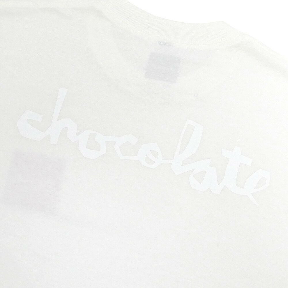 CHOCOLATE T-SHIRT チョコレート Tシャツ TONE WHITE スケートボード スケボー 3