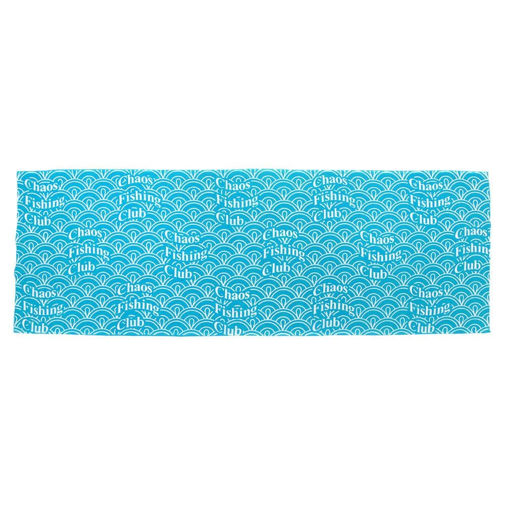 CHAOS FISHING CLUB TENUGUI カオスフィッシングクラブ 手ぬぐい ARCH LOGO TENUGUI TURQUOISE スケートボード スケボー　1