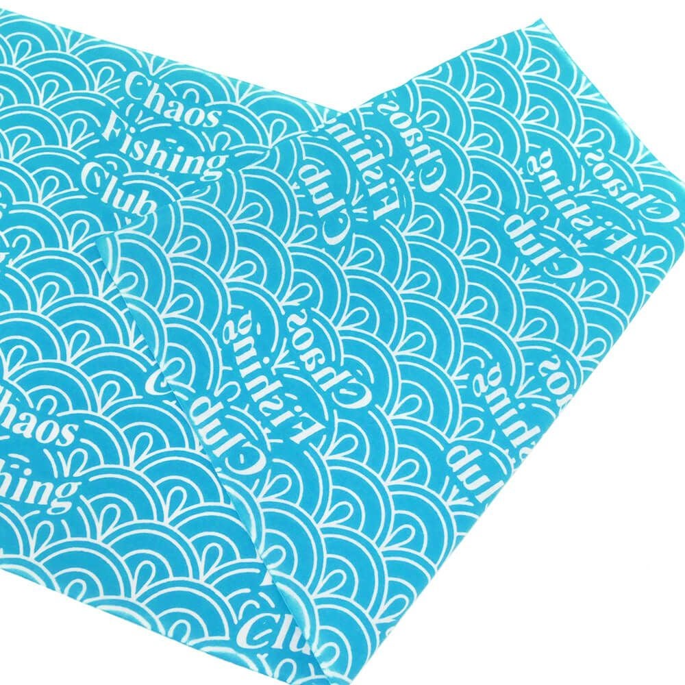 CHAOS FISHING CLUB TENUGUI カオスフィッシングクラブ 手ぬぐい ARCH LOGO TENUGUI TURQUOISE スケートボード スケボー　3