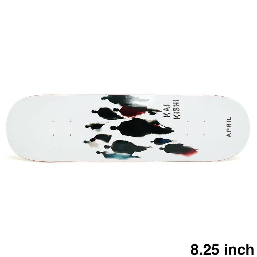 APRIL DECK エイプリル デッキ KAI KISHI FIGURES 8.25 スケートボード スケボー 1