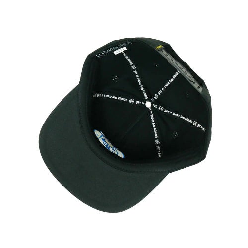 KROOKED CAP クルキッド キャップ MOONSMILEY SNAPBACK BLACK スケートボード スケボー 3