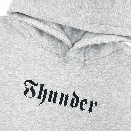 THUNDER HOOD サンダー パーカー SCRIPT GREY スケートボード スケボー 1