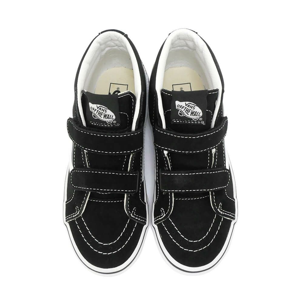 VANS SHOES バンズ シューズ スニーカー（子供用） KID'S SK8 MID REISSUE V BLACK/WHITE（US企画） スケートボード スケボー 2