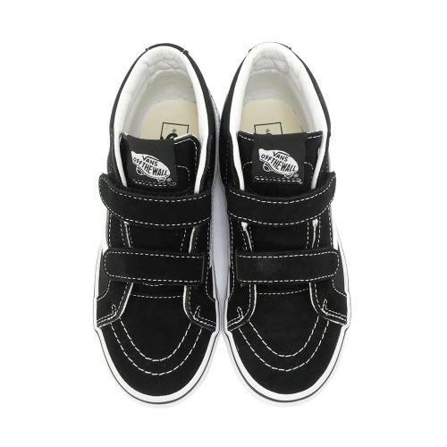 VANS SHOES バンズ シューズ スニーカー（子供用） KID'S SK8 MID REISSUE V BLACK/WHITE（US企画） スケートボード スケボー 2