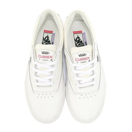 VANS SHOES バンズ シューズ スニーカー SKATE CURREN CAPLES BLANC（US企画） スケートボード スケボー 2