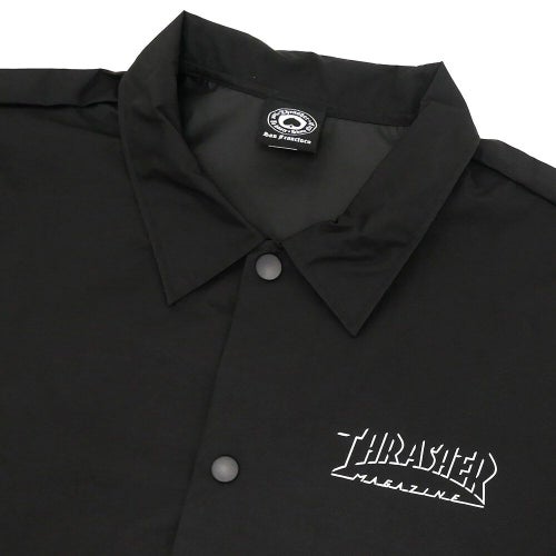  THRASHER JACKET スラッシャー ジャケット SHADOW MAG LOGO COACH BLACK スケートボード スケボー 2