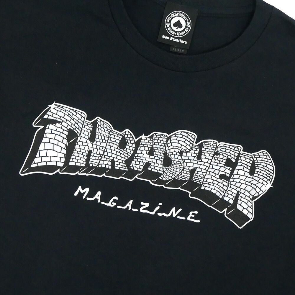 THRASHER T-SHIRT スラッシャー Tシャツ DISCO BY SPANKY BLACK（US企画） スケートボード スケボー 1