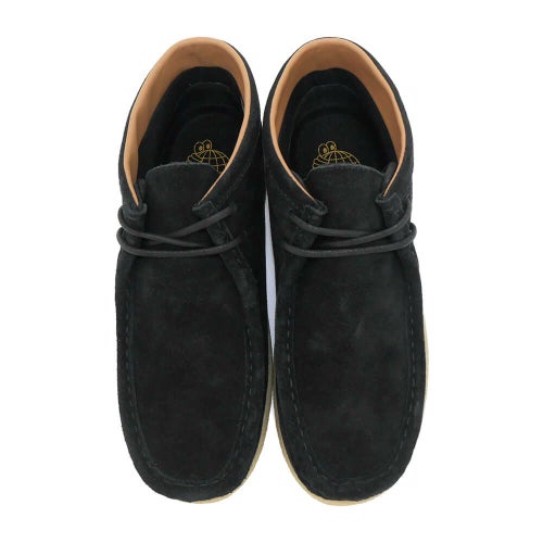 LAST RESORT AB SHOES ラストリゾートエービー シューズ スニーカー VM006 MOC SUEDE HI BLACK/GUM スケートボード スケボー 3