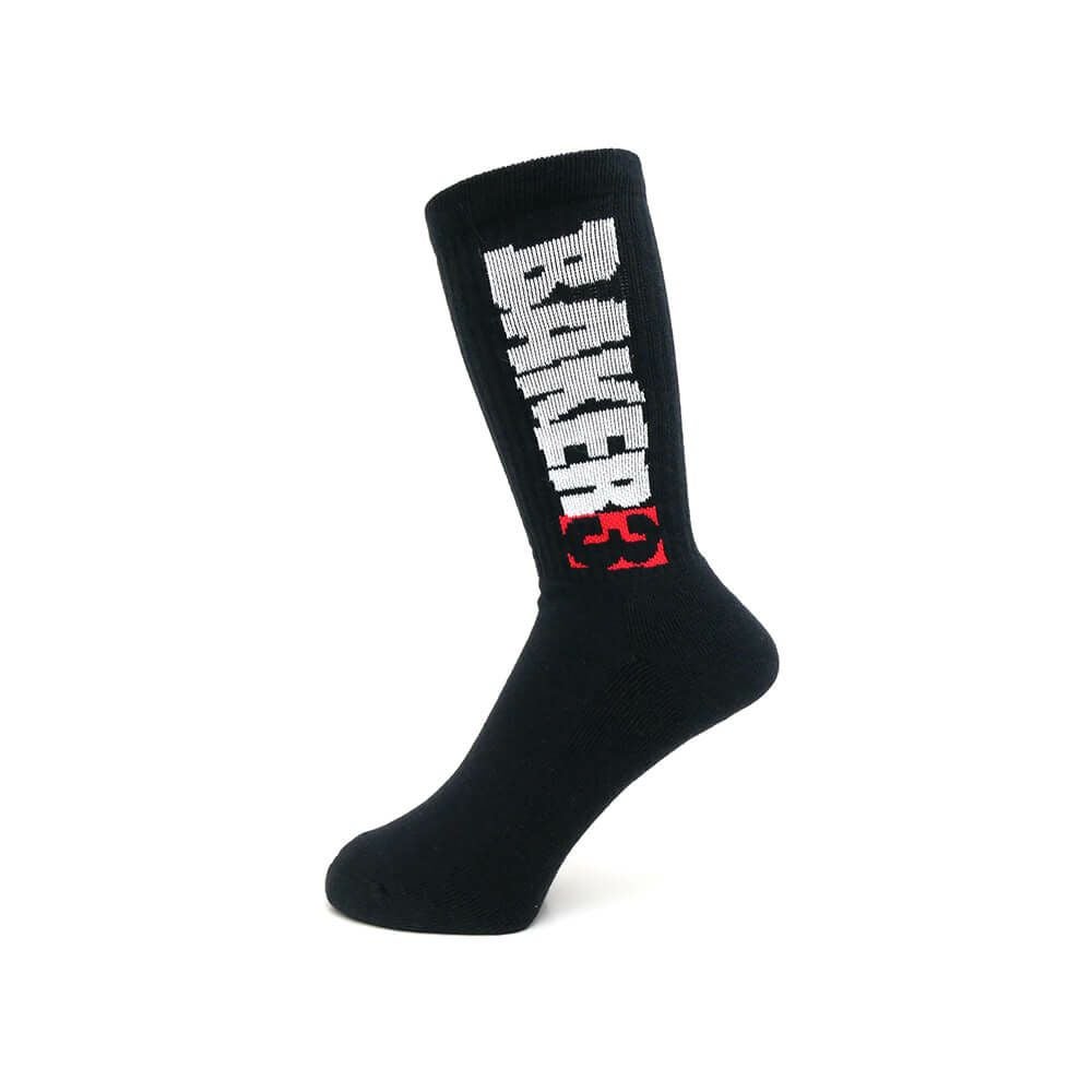 BAKER SOCKS ベイカー ソックス 靴下 BAKER 3 BLACK スケートボード スケボー 1