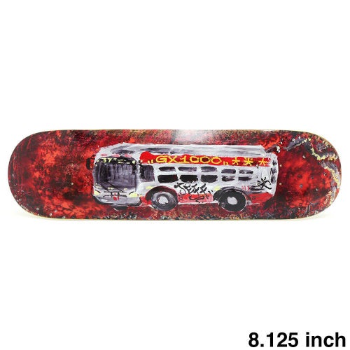 GX1000 DECK ジーエックス1000 デッキ JEFF CARLYLE BUS 37 8.125 スケートボード スケボー　1