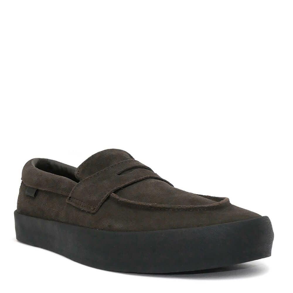 VANS SHOES バンズ シューズ スニーカー SKATE LOAFER SUEDE BROWN
