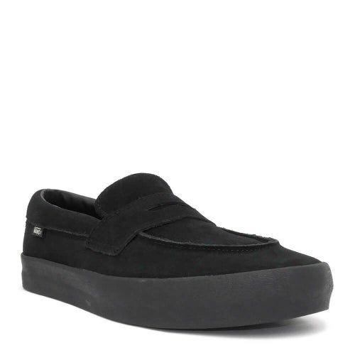VANS SHOES バンズ シューズ スニーカー SKATE LOAFER SUEDE BLACK/BLACK（US企画） スケートボード スケボー 1