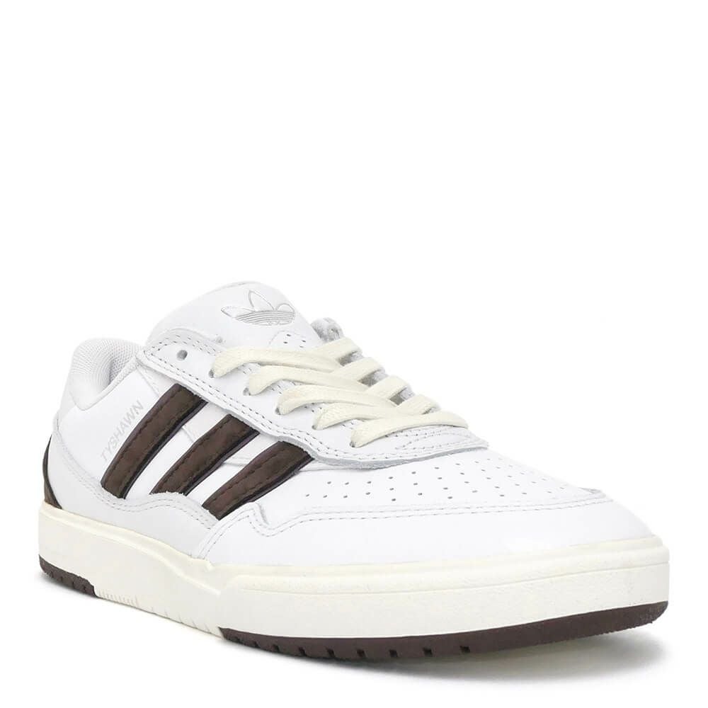 ADIDAS SKATEBOARDING SHOES アディダススケートボーディング シューズ スニーカー TYSHAWN II x ZACH SARACENO WHITE/BROWN JQ1620 スケートボード スケボー 1
