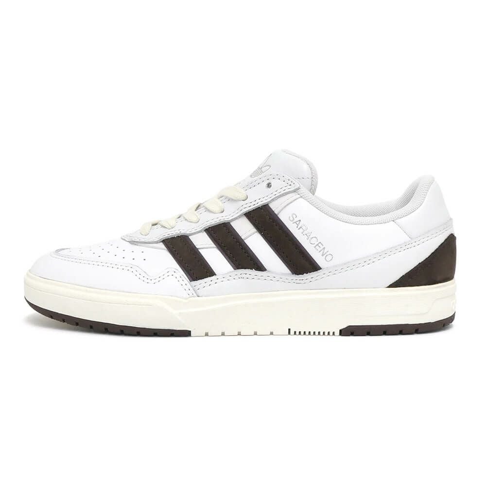 ADIDAS SKATEBOARDING SHOES アディダススケートボーディング シューズ スニーカー TYSHAWN II x ZACH SARACENO WHITE/BROWN JQ1620 スケートボード スケボー 6
