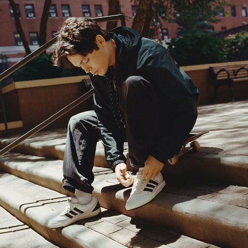 ADIDAS SKATEBOARDING SHOES アディダススケートボーディング シューズ スニーカー TYSHAWN II x ZACH SARACENO WHITE/BROWN JQ1620 スケートボード スケボー 11