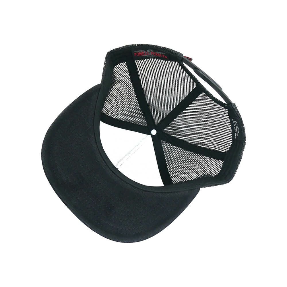 POWELL PERALTA MESHCAP パウエルペラルタ メッシュキャップ SKULL & SWORD TRUCKER BLACK スケートボード スケボー 3