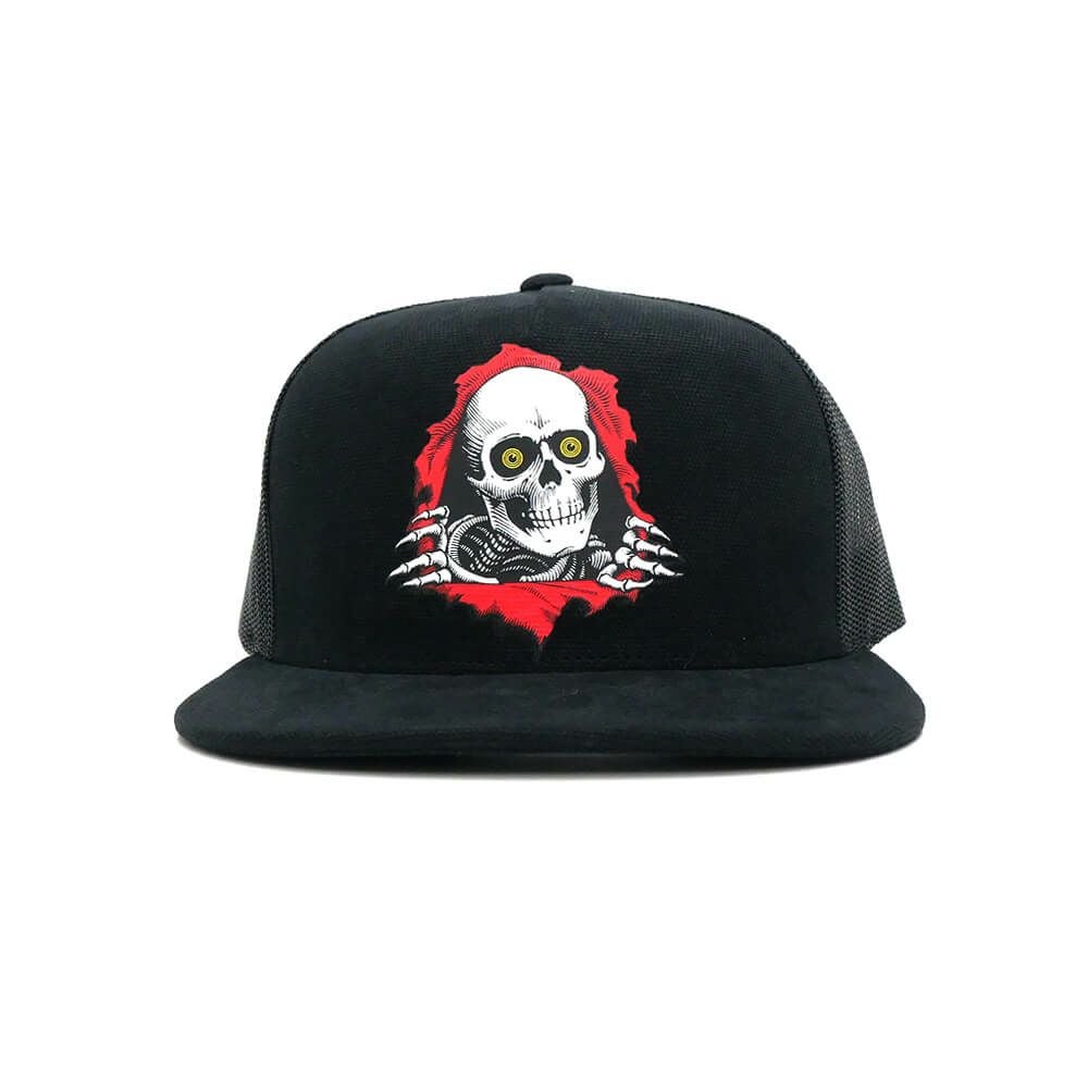 POWELL PERALTA MESHCAP パウエルペラルタ メッシュキャップ RIPPER TRUCKER BLACK スケートボード スケボー 1