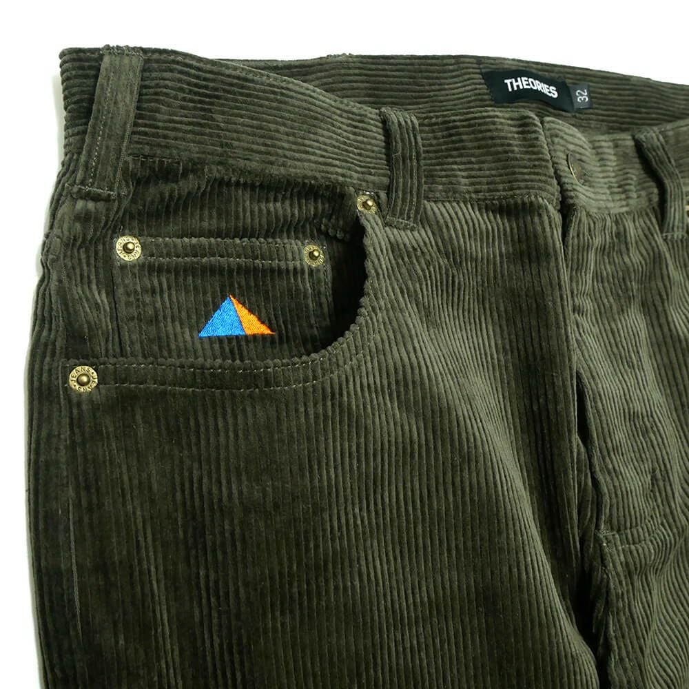 THEORIES PANTS セオリーズ パンツ ジーンズ PAVILLION CORDS MOSS スケートボード スケボー 1