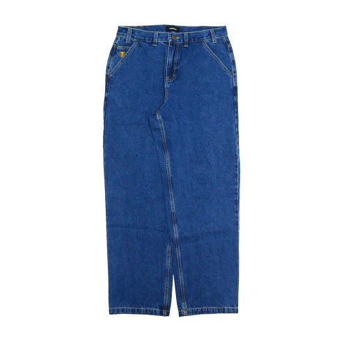  THEORIES JEANS セオリーズ パンツ ジーンズ SCRIBBLE JEANS WASHED BLUE スケートボード スケボー 
