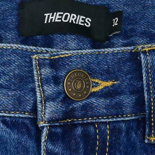  THEORIES JEANS セオリーズ パンツ ジーンズ SCRIBBLE JEANS WASHED BLUE スケートボード スケボー 2