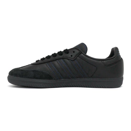 ADIDAS SKATEBOARDING SHOES アディダススケートボーディング シューズ スニーカー サンバ SAMBA ADV BLACK/BLACK/BLUE JR2059 スケートボード スケボー 5
