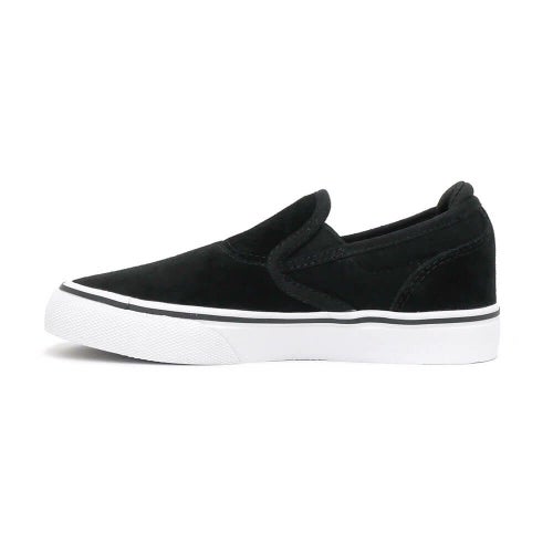 （セール）EMERICA SHOES エメリカ シューズ スニーカー（子供用） WINO G6 SLIP ON YOUTH BLACK/WHITE/GOLD スケートボード スケボー 5