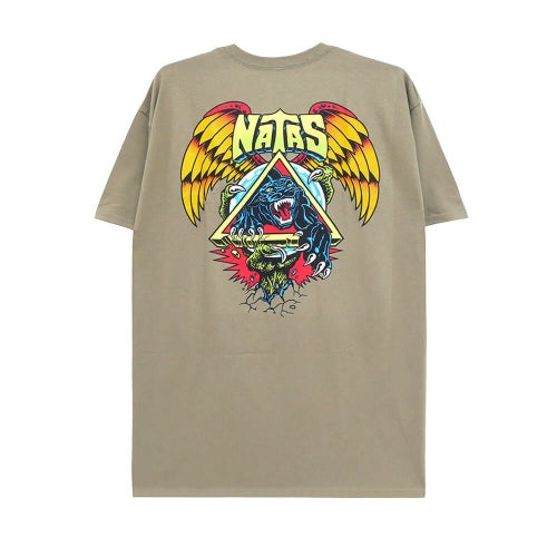 SANTA CRUZ T-SHIRT サンタクルーズ Tシャツ NATAS SC PANTHER PRAIRIE DUST スケートボード スケボー 