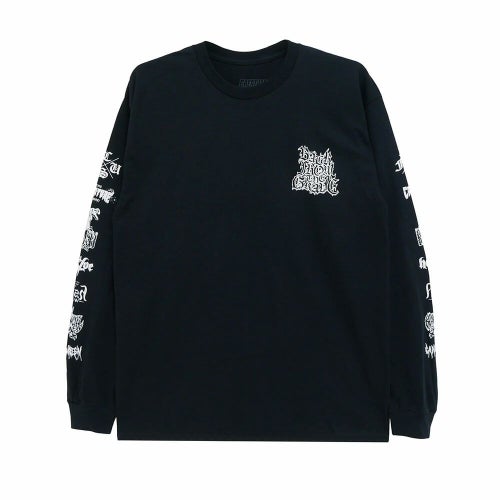CREATURE LONG SLEEVE クリーチャー ロングスリーブTシャツ RESURRECTION XX BLACK スケートボード スケボー 1