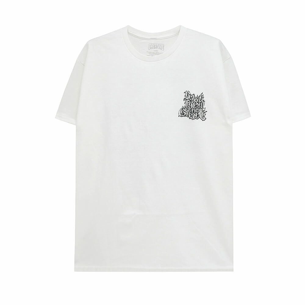 CREATURE T-SHIRT クリーチャー Tシャツ RESURRECTION XX WHITE スケートボード スケボー 1