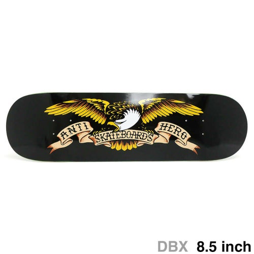 ANTIHERO DECK アンチヒーロー デッキ TEAM DBX EAGLE BLACK 8.5 スケートボード スケボー 1