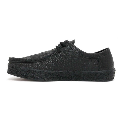 LAST RESORT AB SHOES ラストリゾートエービー シューズ スニーカー VM006 MOC CROC LO BLACK/BLACK スケートボード スケボー 6