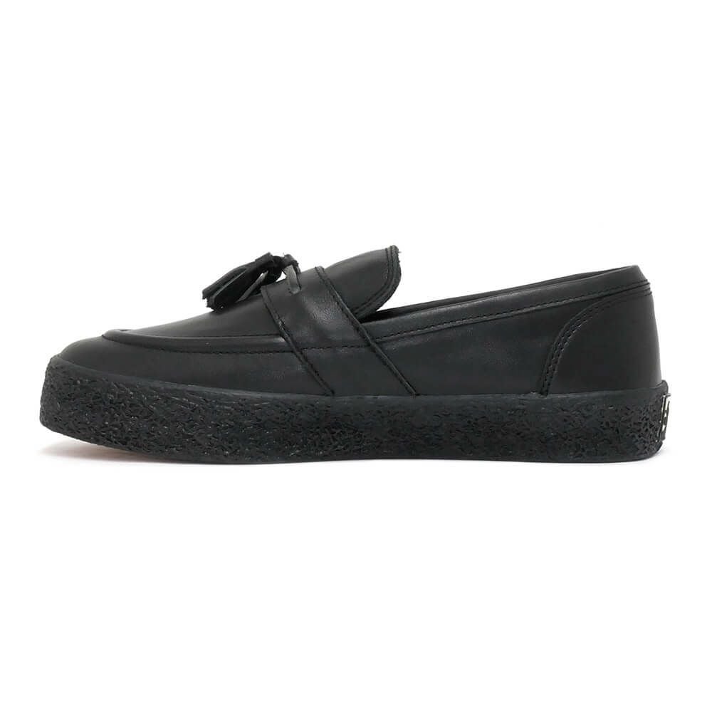 LAST RESORT AB SHOES ラストリゾートエービー シューズ スニーカー VM005 LOAFER LEATHER BLACK/BLACK スケートボード スケボー 6