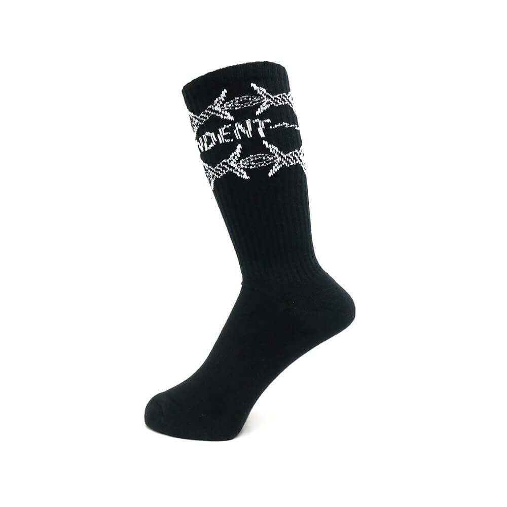  INDEPENDENT SOCKS インディペンデント ソックス 靴下 BRATRUD NOTEBOOK BLACK スケートボード スケボー 1