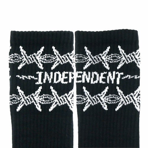  INDEPENDENT SOCKS インディペンデント ソックス 靴下 BRATRUD NOTEBOOK BLACK スケートボード スケボー 4
