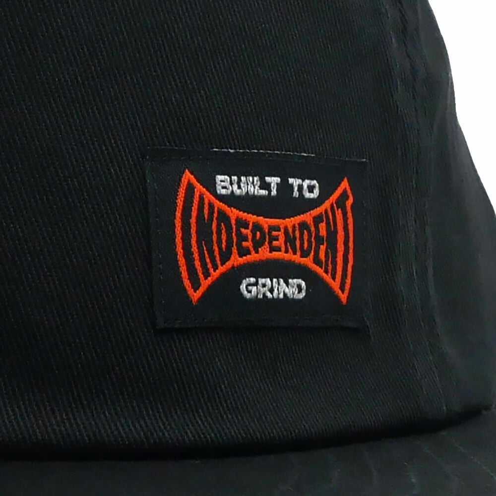  INDEPENDENT CAP インディペンデント キャップ BUILT TO GRIND SNAPBACK BLACK スケートボード スケボー 4